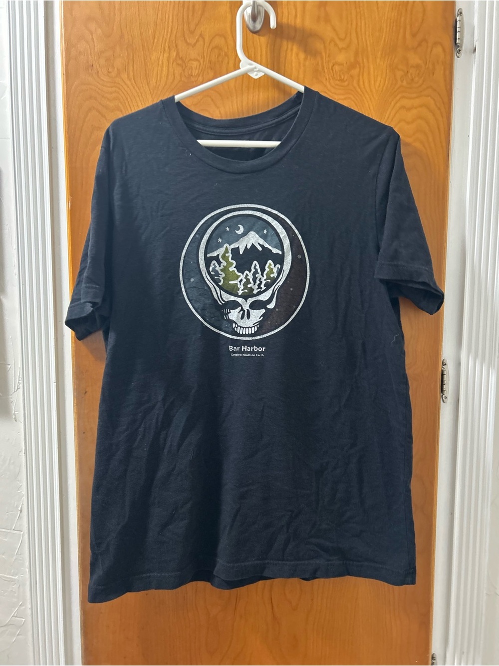 Navy Graphic Short-Sleeve Men's T-Shirt